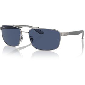 Ray-Ban 0RB3737 004/80 60 Gri Unisex Güneş Gözlüğü