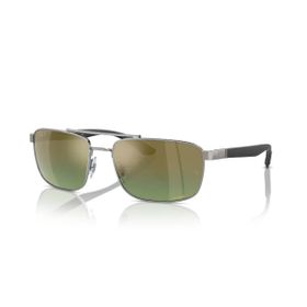Ray-Ban 0RB3737CH 004/6O 60 Gümüş Unisex Güneş Gözlüğü