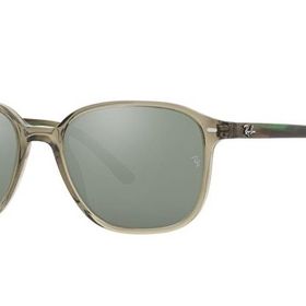 Ray-Ban 2193 66355C 51 Leonard Unisex Yeşil Köşeli Çerçeve Güneş Gözlüğü