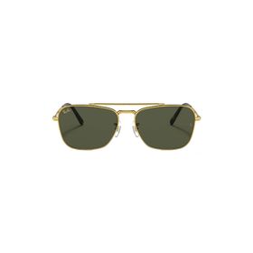 Ray-Ban 3636 9196/31 55 New Caravan Unisex Gold Köşeli Çerçeve Güneş Gözlüğü