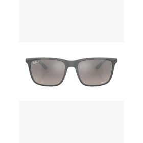 Ray-Ban 4385 6017/5J 58 Erkek Gri Köşeli Çerçeve Güneş Gözlüğü