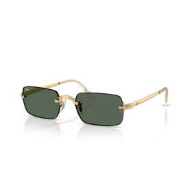 Ray-Ban By Asap Rocky 3928 001/71 54 Gold-Dark Green Polarize Unisex Güneş Gözlüğü
