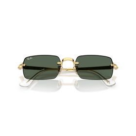 Ray-Ban By Asap Rocky 3928 001/71 54 Gold-Dark Green Polarize Unisex Güneş Gözlüğü