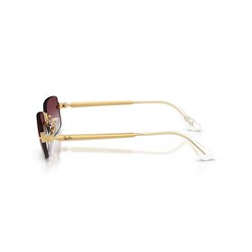 Ray-Ban By Asap Rocky 3928 001/8H 54 Gold-Dark Violet Polarize Unisex Güneş Gözlüğü
