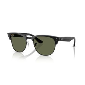 Ray-Ban RB 0504S 67839A 54 Clubmaster Reverse Polarize Unisex Kare Siyah Kemik Güneş Gözlüğü