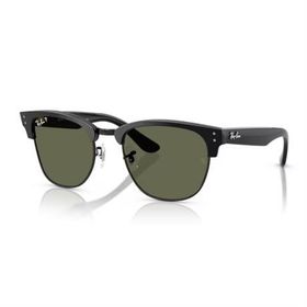 Ray-Ban RB 0504S 67839A 54 Clubmaster Reverse Polarize Unisex Kare Siyah Kemik Güneş Gözlüğü