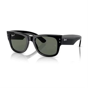 Ray-Ban RB 0840S 90158 51 Mega Wayfarer Polarize Siyah Kemik Unisex Güneş Gözlüğü