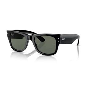 Ray-Ban RB 0840S 90158 51 Mega Wayfarer Polarize Siyah Kemik Unisex Güneş Gözlüğü