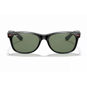 Ray-Ban RB 2132M F60131 55 Scuderia Ferrari New Wayfarer Oval Siyah Kemik Unisex Güneş Gözlüğü
