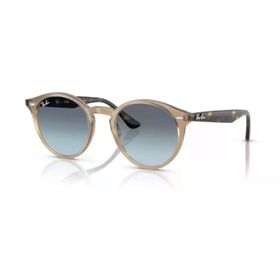 Ray-Ban RB 2180 6788V1 49 Unisex Oval Bej Şeffaf Kemik Güneş Gözlüğü