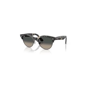 Ray-Ban RB 2341 143371 54 Clubmaster Way Unisex Oval Gri Kırçıllı Kombine Güneş Gözlüğü