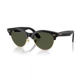 Ray-Ban RB 2341 90131 54 Clubmaster Way Oval Siyah Kombine Unisex Güneş Gözlüğü
