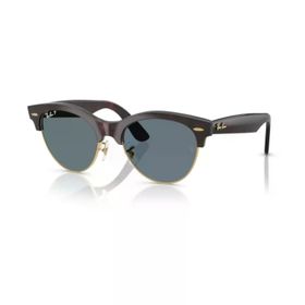 Ray-Ban RB 2341 9903R 51 Clubmaster Way Unisex Oval Kırçıllı Kırmızı Kombine Güneş Gözlüğü