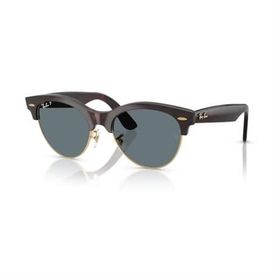 Ray-Ban RB 2341 9903R 51 Clubmaster Way Unisex Oval Kırçıllı Kırmızı Kombine Güneş Gözlüğü