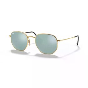 Ray-Ban RB 3548N 00130 51 Gold Geometrik Unisex Güneş Gözlüğü