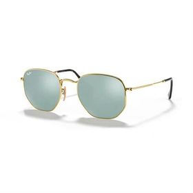 Ray-Ban RB 3548N 00130 51 Gold Geometrik Unisex Güneş Gözlüğü