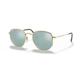 Ray-Ban RB 3548N 00130 51 Gold Geometrik Unisex Güneş Gözlüğü