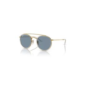 Ray-Ban RB 3647N 00102 51 Gold Metal Yuvarlak Unisex Güneş Gözlüğü