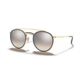 Ray-Ban RB 3647N 0019U 51 Gold Yuvarlak Unisex Güneş Gözlüğü