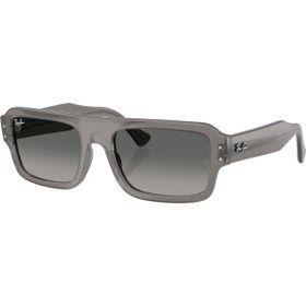 Ray-Ban RB 4454 680571 56 Unisex Dikdörtgen Şeffaf Kemik Güneş Gözlüğü