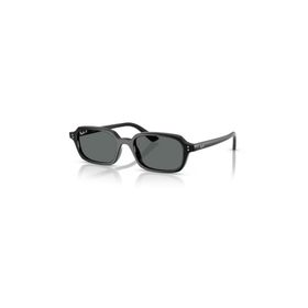 Ray-Ban RB 4455 667781 49 Polarize Zuri Unisex Yastık Siyah Kemik Güneş Gözlüğü