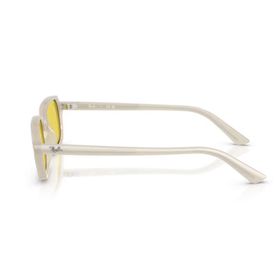Ray-Ban RB 4455 68086D 49 Aynalı Zuri Unisex Beyaz Yastık Kemik Güneş Gözlüğü