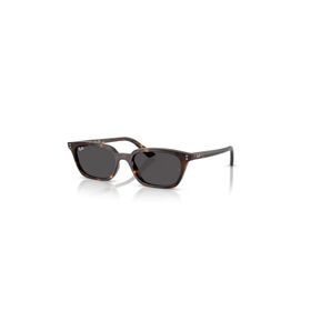 Ray-Ban RB 4456 135987 50 Zaya Unisex Yastık Kırçıllı Kahverengi Kemik Güneş Gözlüğü