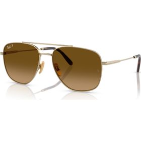 Ray-Ban RB 8097 9265M2 59 William Titanyum Polarize Unisex Güneş Gözlüğü