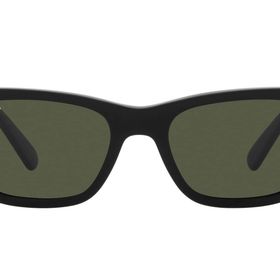 Ray-Ban RB2283 Mr Burbank Dikdörtgen Siyah Yeşil Erkek Güneş Gözlüğü