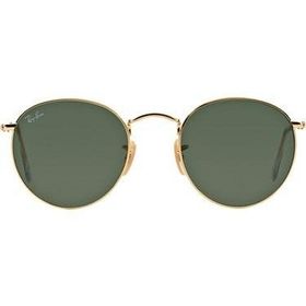 Ray-Ban RB3447 001/50 21 Round Metal Gold Unisex Güneş Gözlüğü