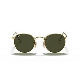 Ray-Ban RB3447 001/50 21 Round Metal Gold Unisex Güneş Gözlüğü