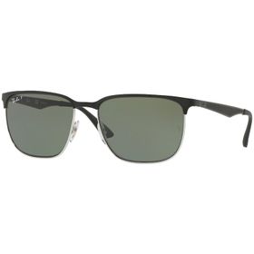 Ray-Ban RB3569-9004/9A-59 Polarize Erkek Güneş Gözlüğü