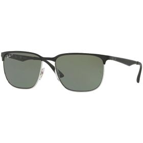 Ray-Ban RB3569-9004/9A-59 Polarize Erkek Güneş Gözlüğü