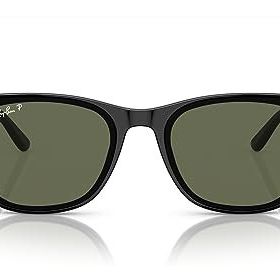 Ray-Ban RB4420 Kare Siyah Koyu Yeşil Polarize 65 mm Kadın Güneş Gözlüğü