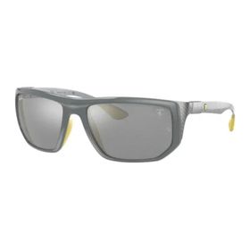 Ray-Ban RB8361 F6736G Ferrari Gri Erkek Güneş Gözlüğü