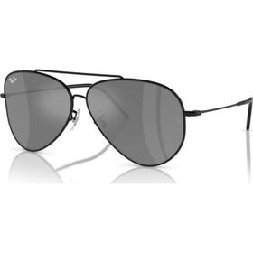Ray-Ban RBR0101S 002/GS 59 Siyah Aviator Reverse Unisex Güneş Gözlüğü
