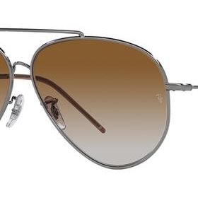 Ray-Ban RBR0101S 004CB 59 Unisex Gümüş Gözlüğü