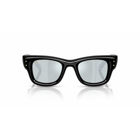 Ray-Ban Wayfarer Puffer 4940 601/30 47 Siyah Gümüş Güneş Gözlüğü