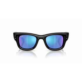 Ray-Ban Wayfarer Puffer 4940 601/55 47 Siyah Mavi Güneş Gözlüğü