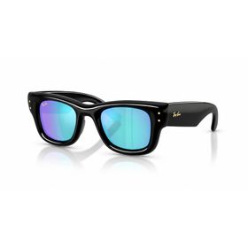 Ray-Ban Wayfarer Puffer 4940 601/55 47 Siyah Mavi Güneş Gözlüğü