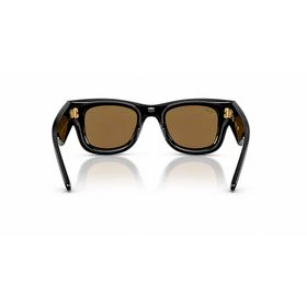 Ray-Ban Wayfarer Puffer 4940 601/55 50 Siyah Mavi Güneş Gözlüğü