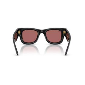 Ray-Ban Wayfarer Puffer 4940 601/69 47 Siyah Mor Güneş Gözlüğü