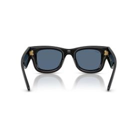 Ray-Ban Wayfarer Puffer 4940 601/80 47 Siyah Koyu Mavi Güneş Gözlüğü