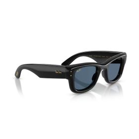 Ray-Ban Wayfarer Puffer 4940 601/80 47 Siyah Koyu Mavi Güneş Gözlüğü