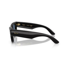 Ray-Ban Wayfarer Puffer 4940 601/80 50 Siyah Koyu Mavi Güneş Gözlüğü