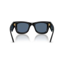 Ray-Ban Wayfarer Puffer 4940 601/80 50 Siyah Koyu Mavi Güneş Gözlüğü