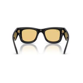 Ray-Ban Wayfarer Puffer 4940 601/85 47 Siyah Sarı Güneş Gözlüğü