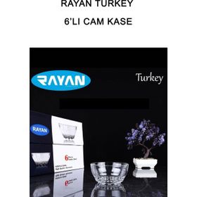 Rayan RT-RYL-HMR10758 Turkey 6'lı Cam Kase