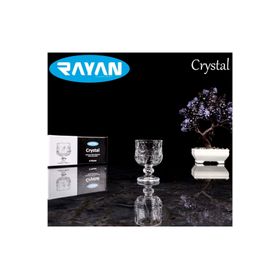 Rayan RT-RYL-HMR14735 Crystal Ayaklı 6'lı Kahve Yanı Bardak