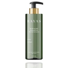 RAYAS 250 ml Biberiye Dökülme Karşıtı ve Hızlı Uzamaya Yardımcı Keratin ve Kolajen Özlü Şampuanı